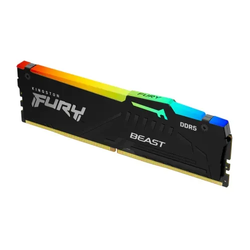 Kingston FURY Beast RGB 16GB 6000Mhz DDR5 CL36 Desktop RAM